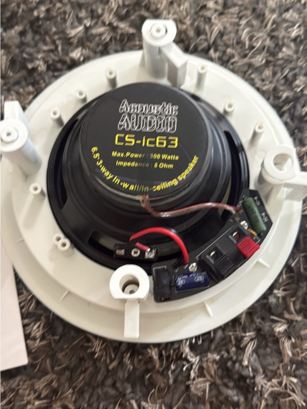 Aerpro/ CS-IC63 White 6.5" In-Wall/In-Ceiling Speaker new in box